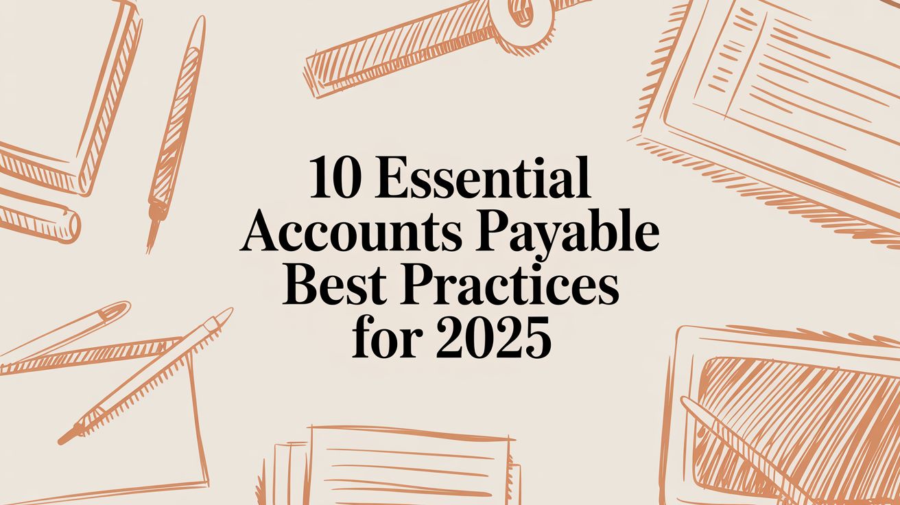 10 Essential Accounts Payable Best Practices for 2025