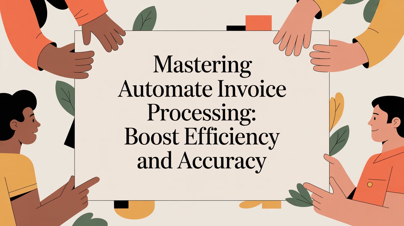Mastering automate invoice processing: Boost Efficiency and Accuracy