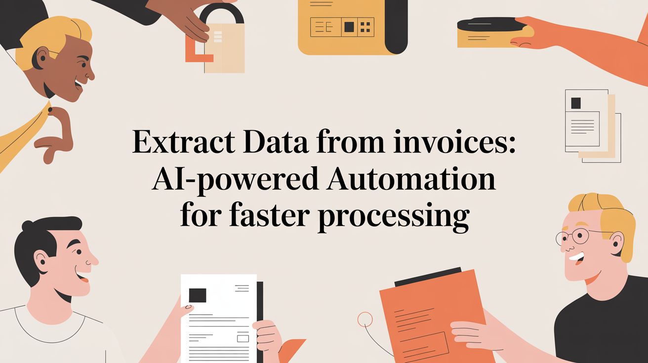 Extract data from invoices: AI-powered automation for faster processing