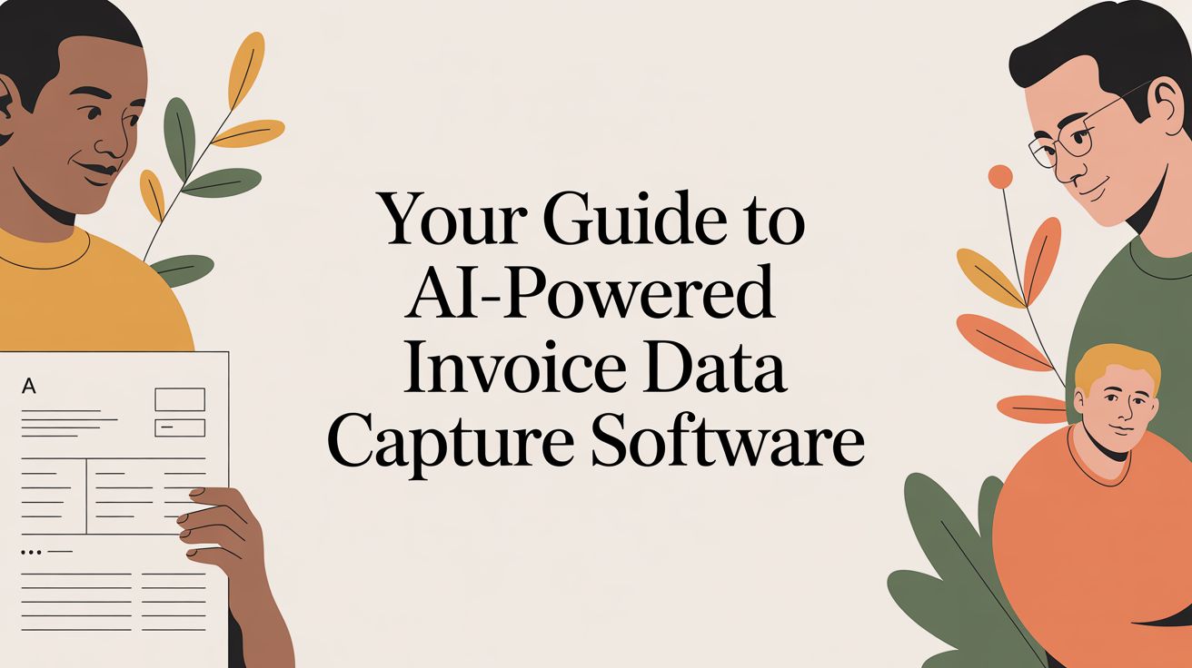 Your Guide to AI-Powered Invoice Data Capture Software