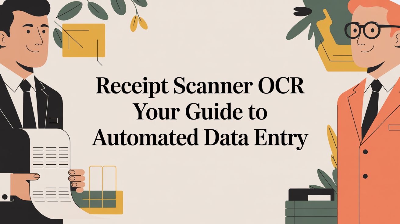 Receipt Scanner OCR Your Guide to Automated Data Entry